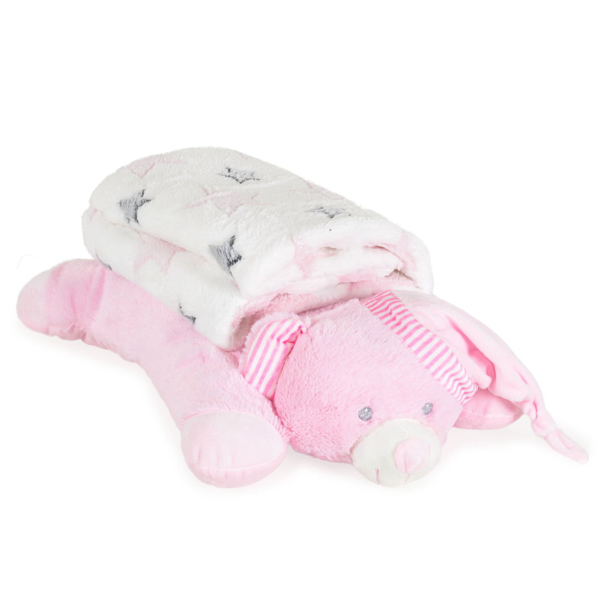 Cangaroo Одеяло 90/75 cm с възглавница Sleepy Bear - Розов
