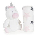 Cangaroo Бебешко одеяло 90/75 cm с играчка Unicorn Stars