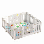 Moni Garden Ограда сгъваема 150/150 с музика Penguin