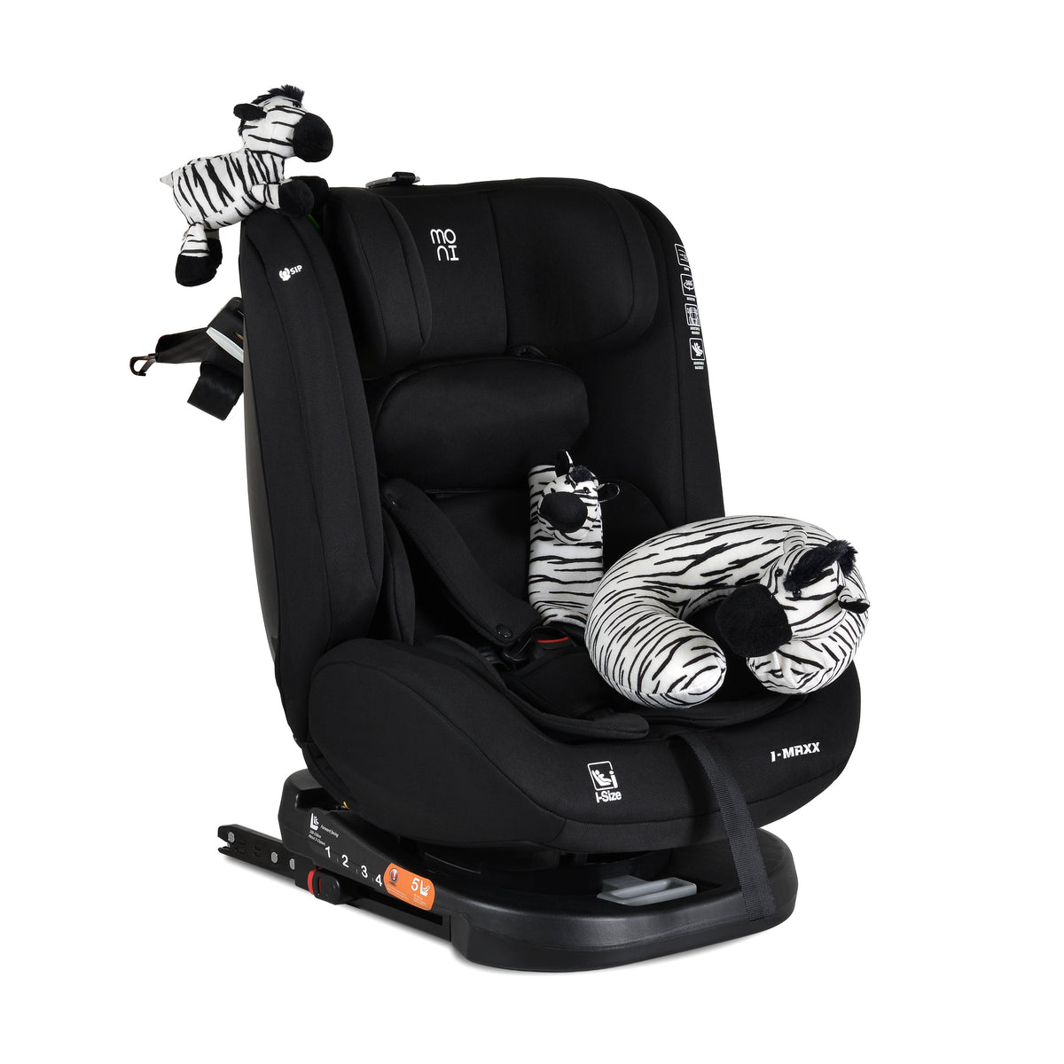 Moni Стол за кола i-Maxx 40-150см Midnight-black