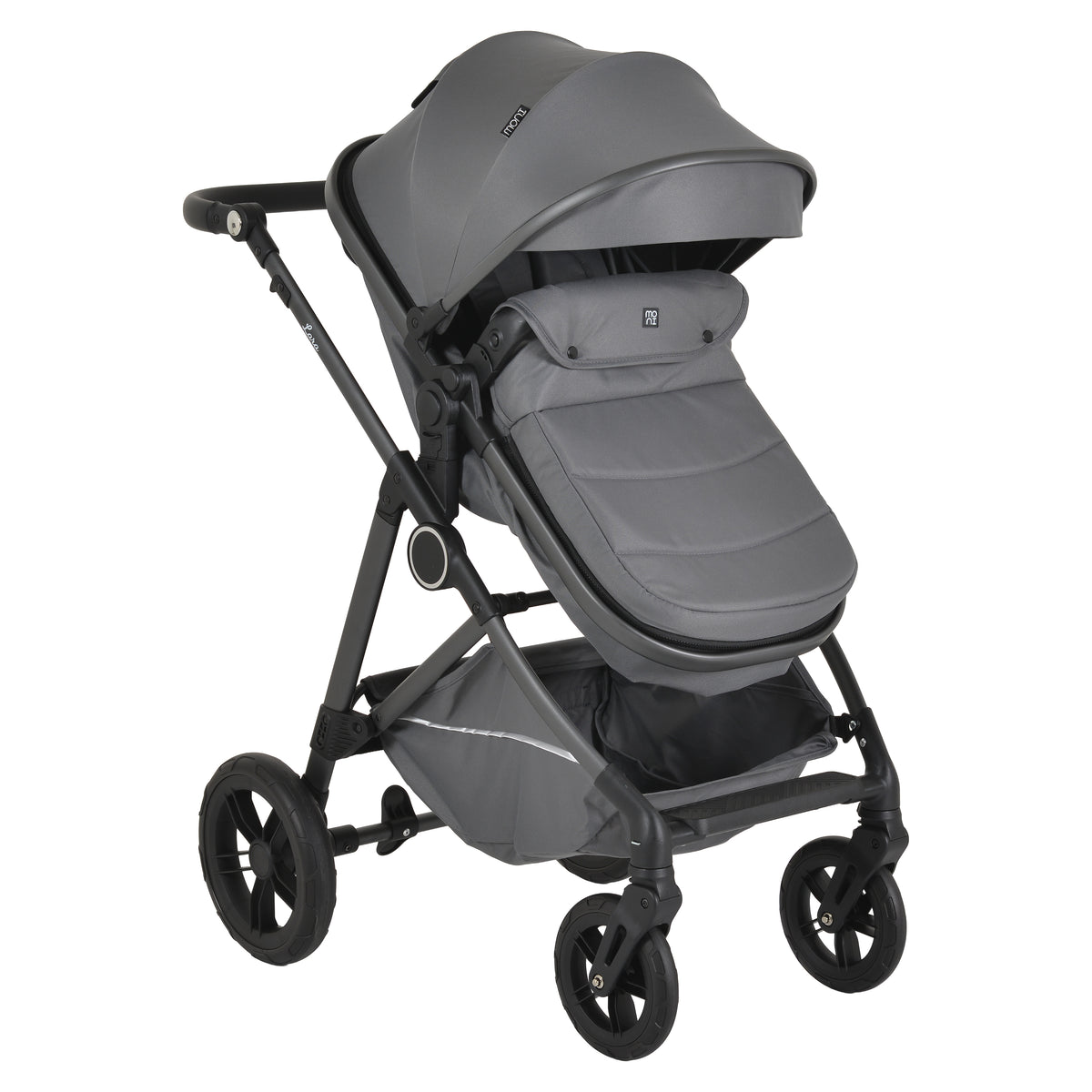 Moni Комбинирана количка Lara 2 в 1 Grey