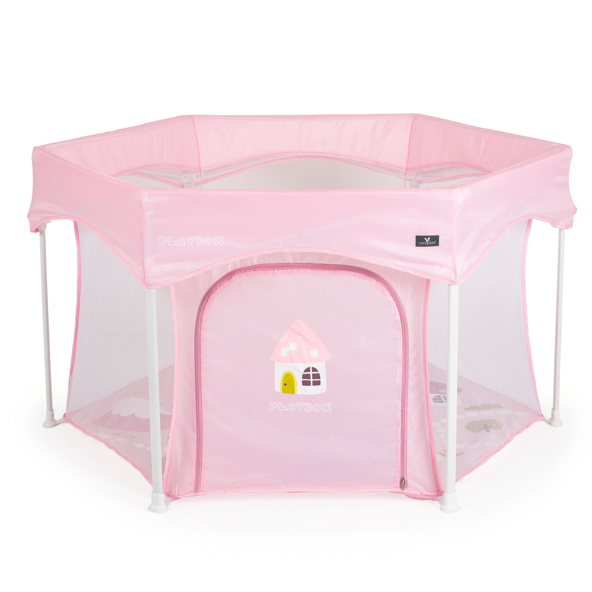 Cangaroo Детска кошара за игра Playbox - Розов
