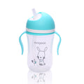 Cangaroo Чаша със силиконова сламка 300ML Bunny C0587 - Син