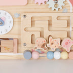 Moni Toys Монтесори дървена дъска Farm House W12D824