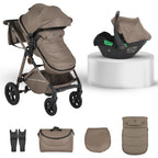 Moni Комбинирана количка Lara 2 в 1 Beige