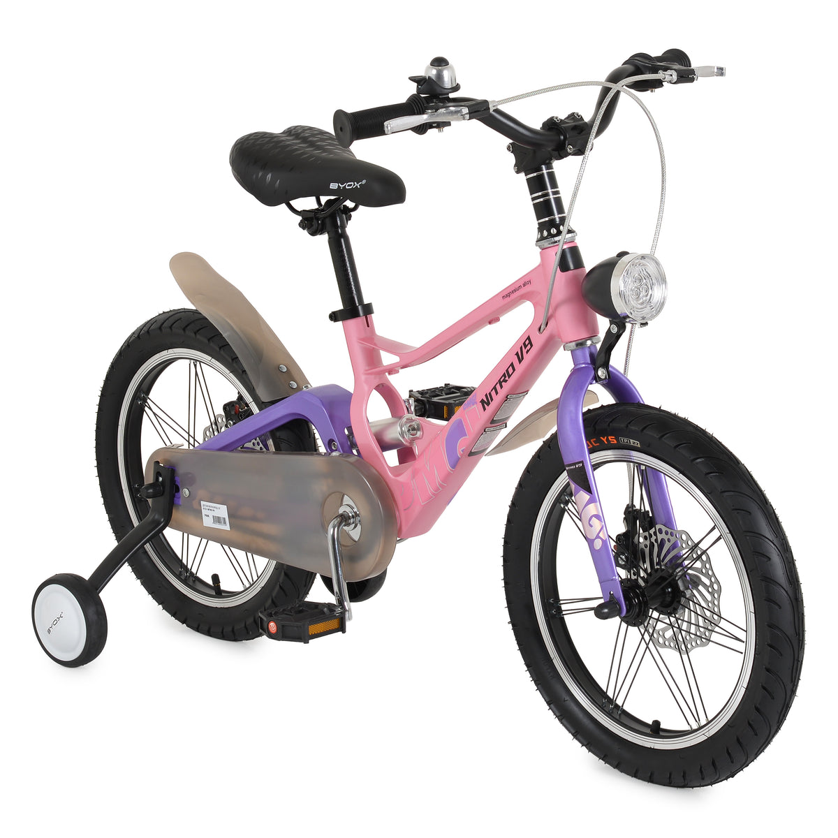 Byox Детски велосипед 16" NitroV9 pink