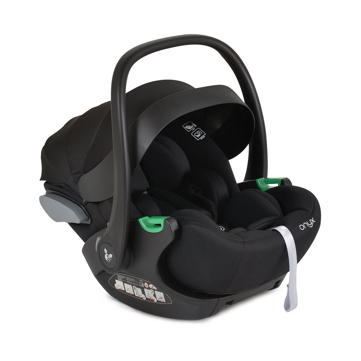 Cangaroo Стол за кола Onyx 40-87cm i-size black