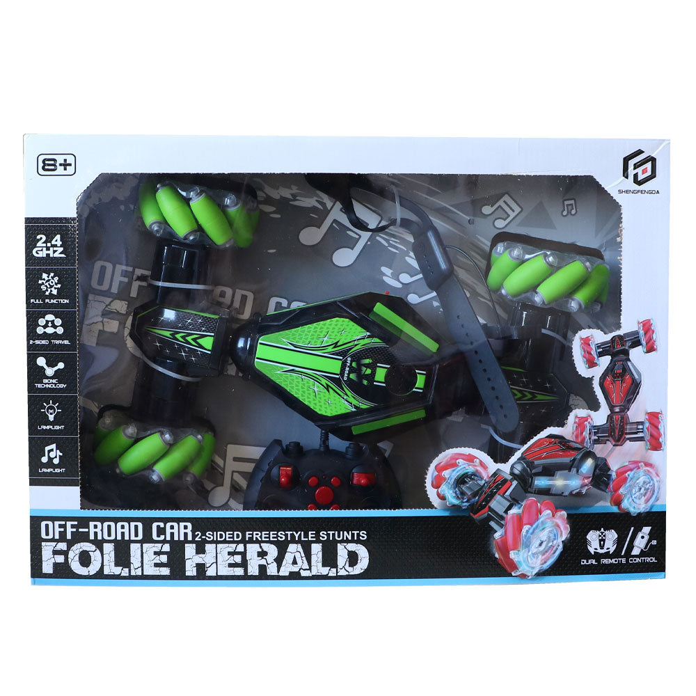 Yifeng Кола FOLIE HERALD R/C със сензорно дистанционно управление и светещи гуми