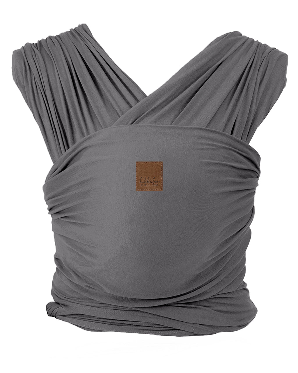 KikkaBoo Слинг за носене на бебе Isla Dark Grey