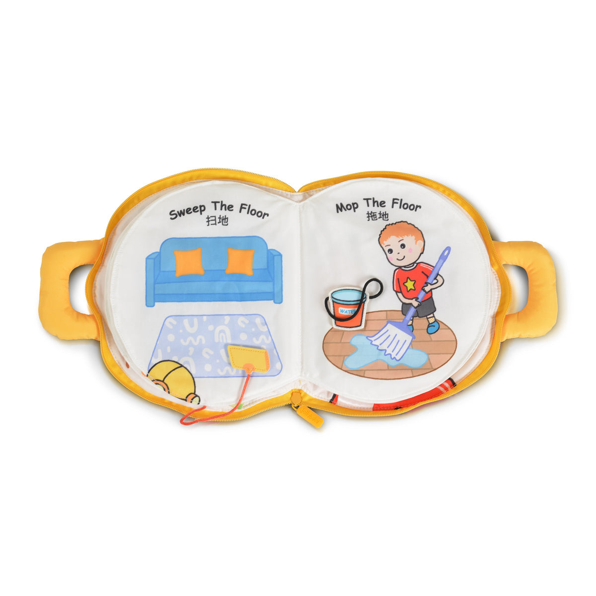 Jollybaby Мека книжка-чанта Do housework together 2103159