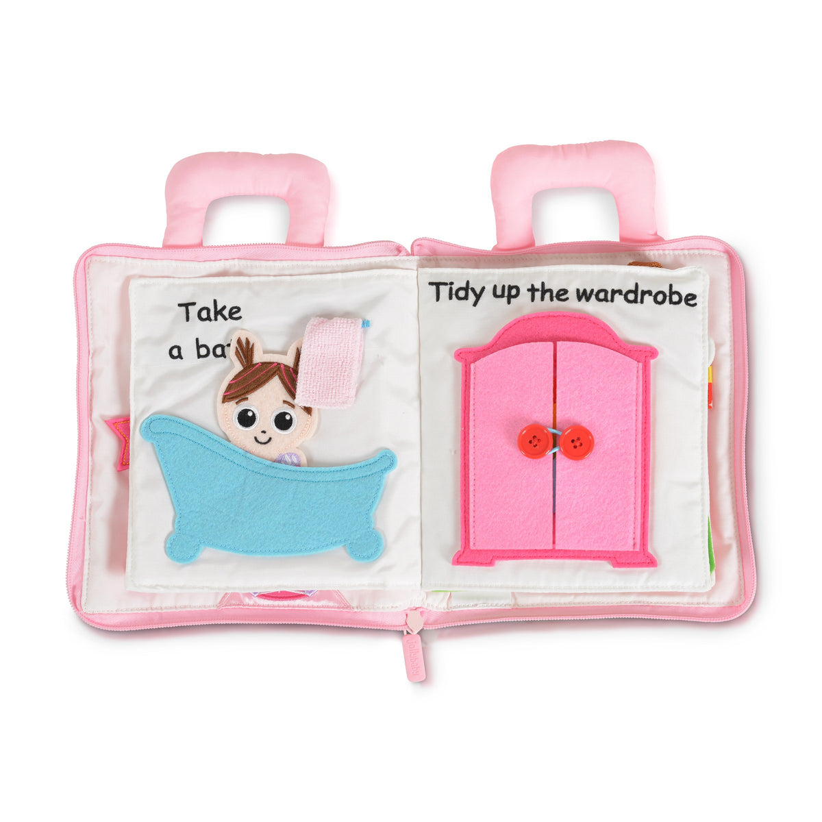 Jollybaby Мека книжка-чанта Princess Castle 10047