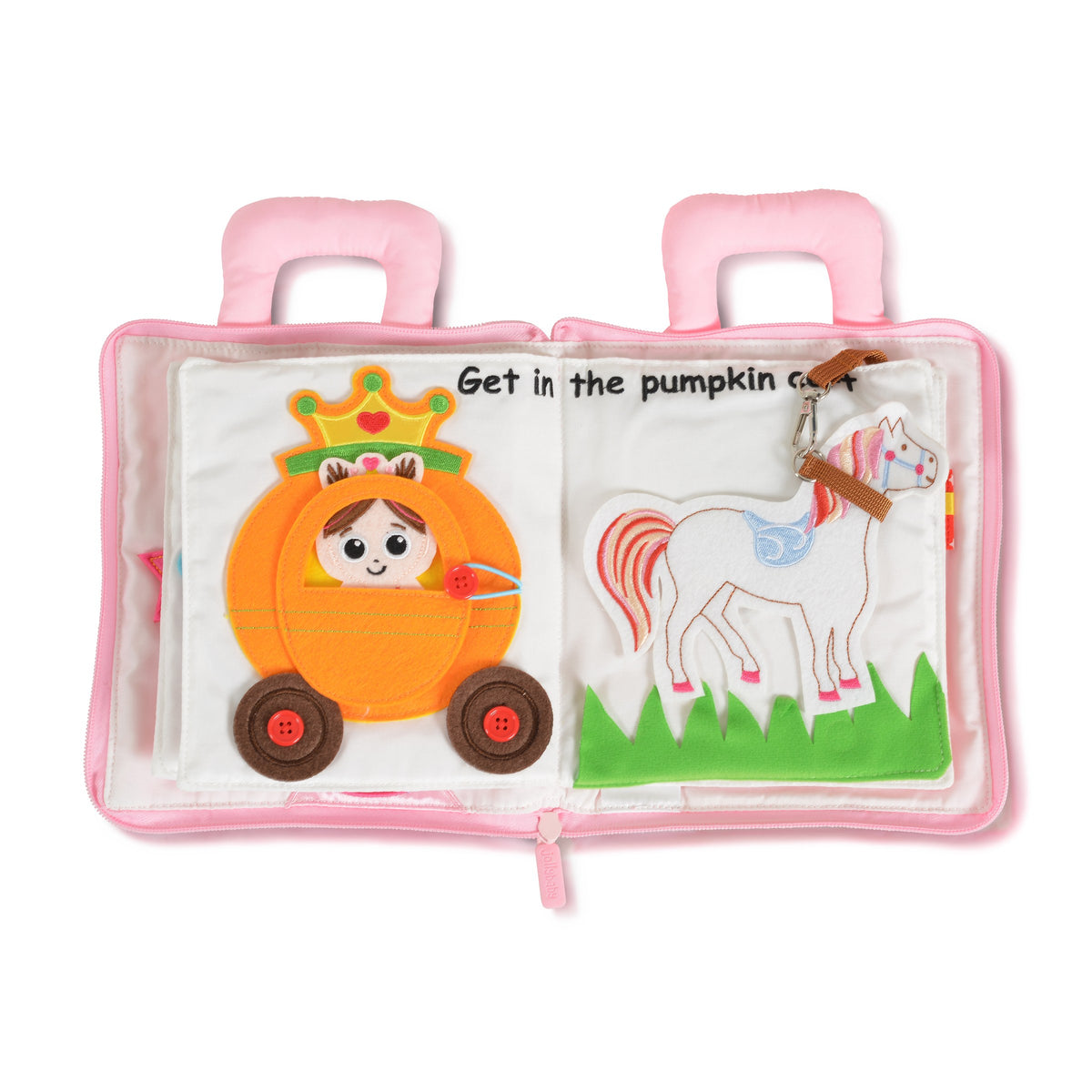Jollybaby Мека книжка-чанта Princess Castle 10047