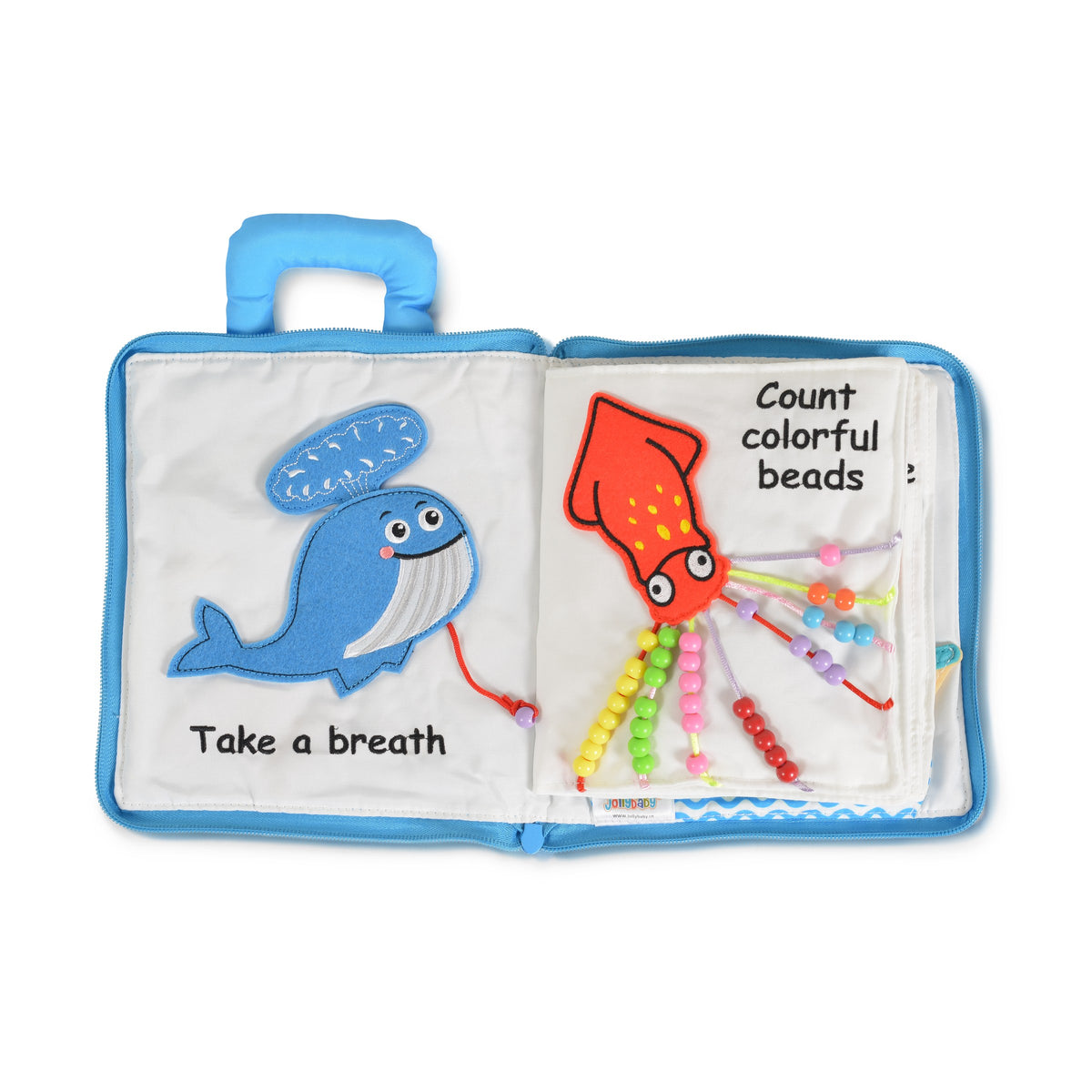 Jollybaby Мека книжка-чанта Underwater World 10046