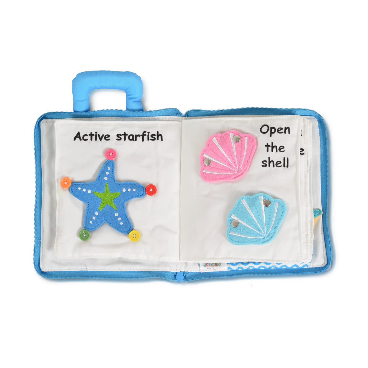 Jollybaby Мека книжка-чанта Underwater World 10046