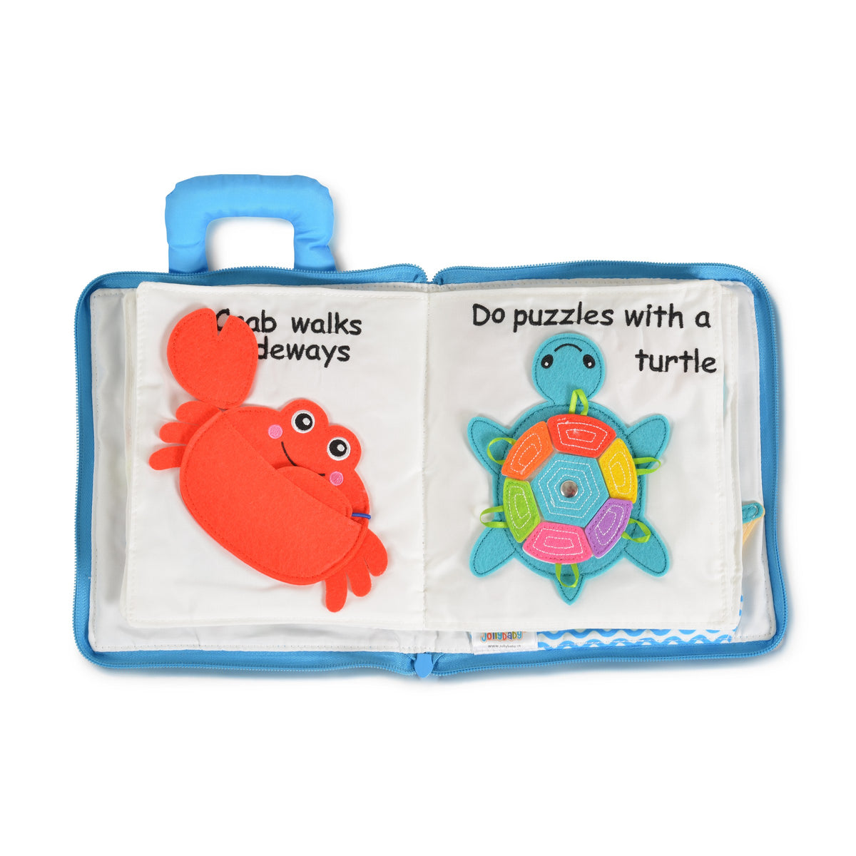 Jollybaby Мека книжка-чанта Underwater World 10046
