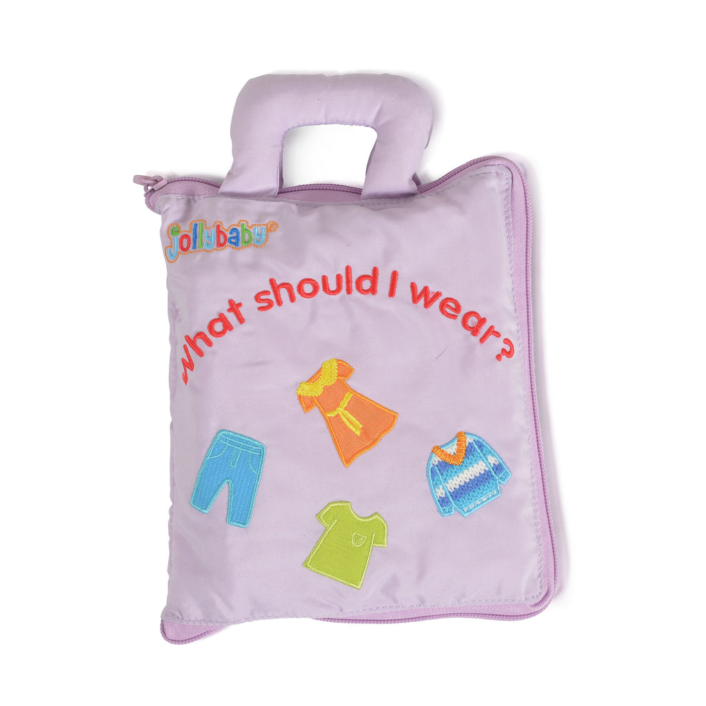 Jollybaby Мека книжка-чанта What should I wear 8347-1