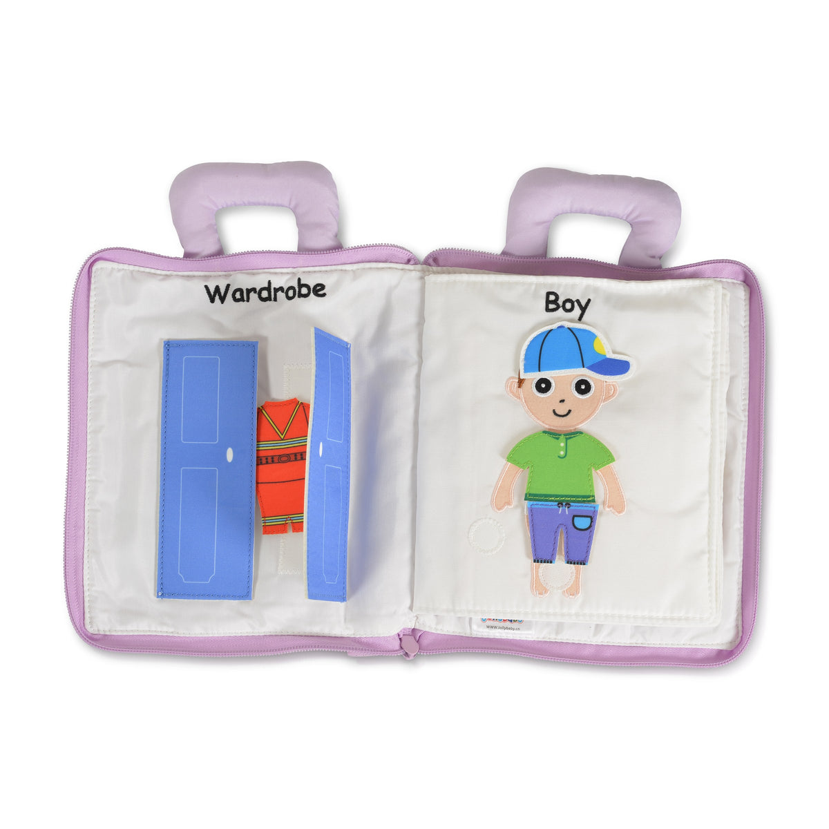 Jollybaby Мека книжка-чанта What should I wear 8347-1