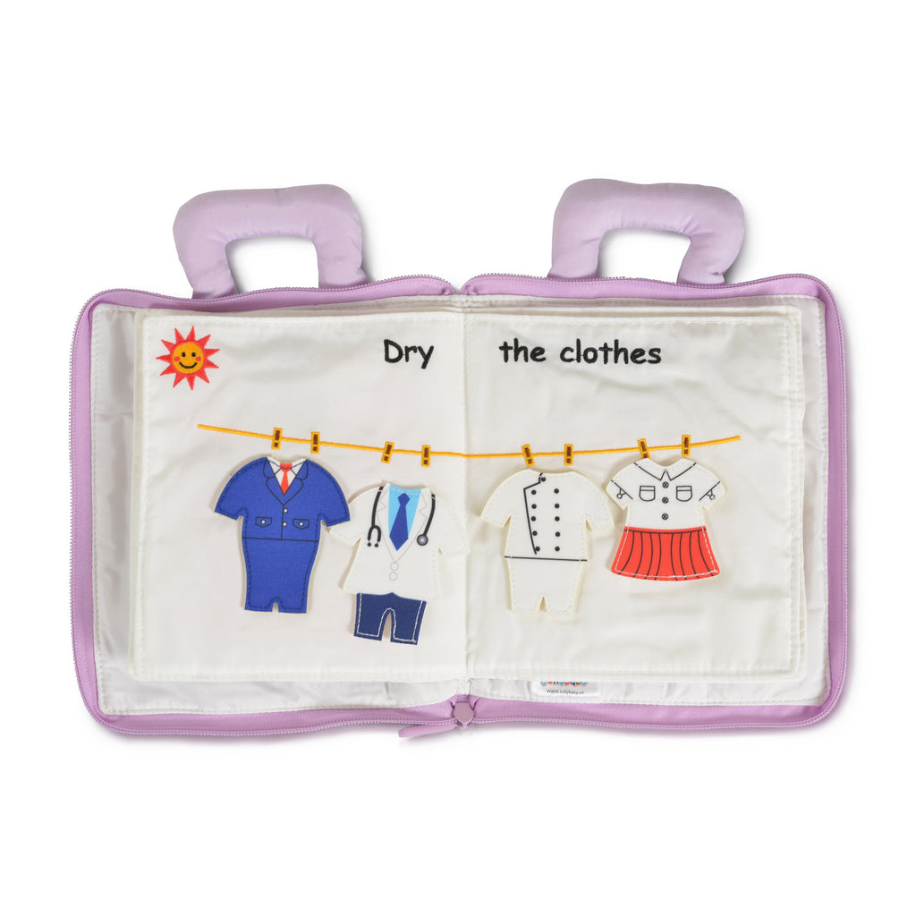 Jollybaby Мека книжка-чанта What should I wear 8347-1