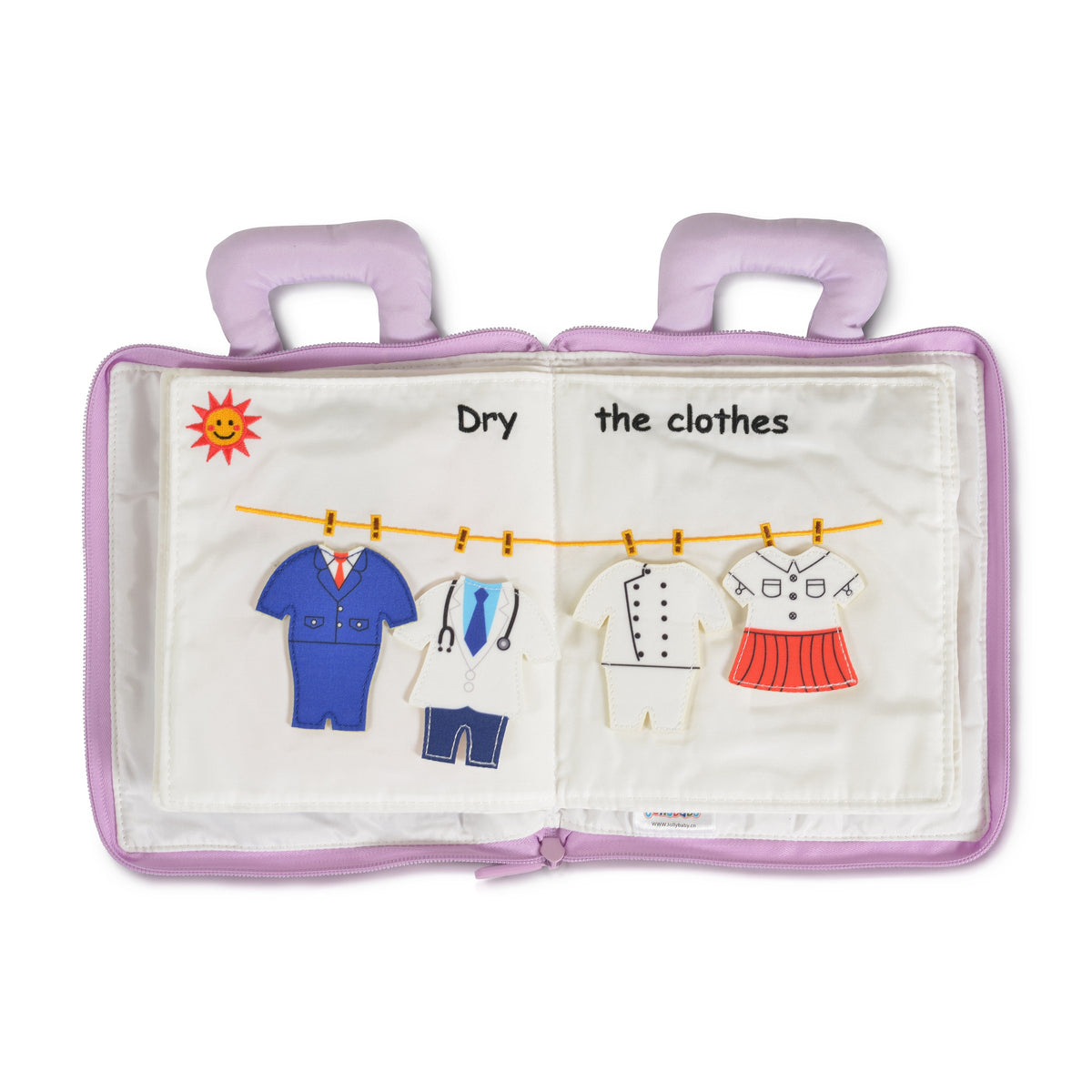Jollybaby Мека книжка-чанта What should I wear 8347-1