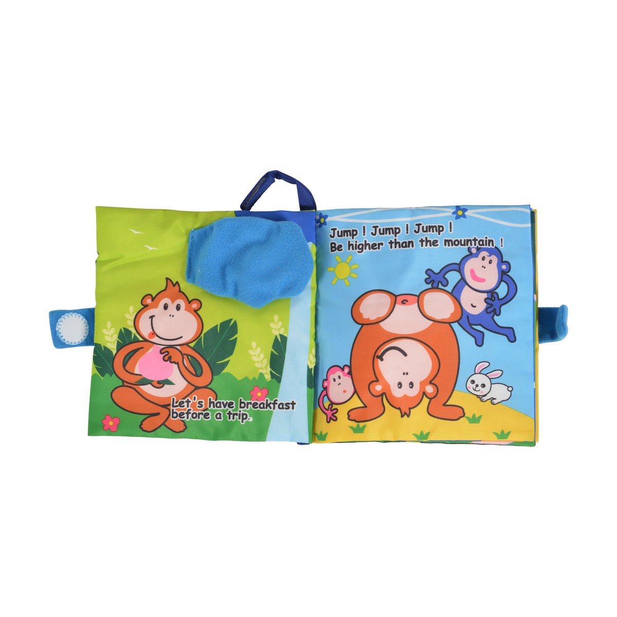 Jollybaby Мека книжка Monkey 6025