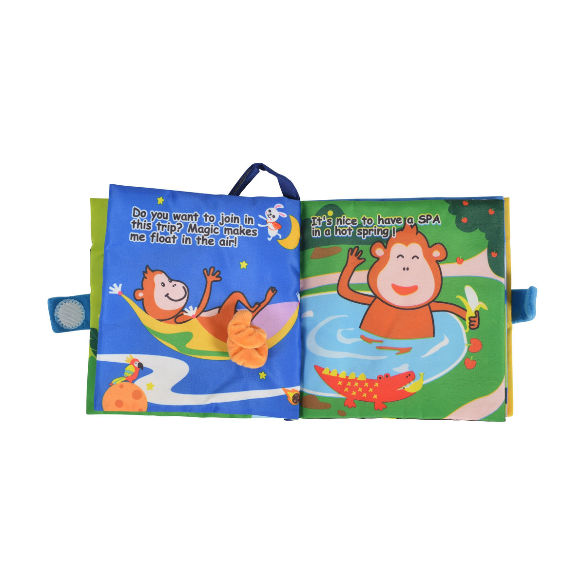 Jollybaby Мека книжка Monkey 6025