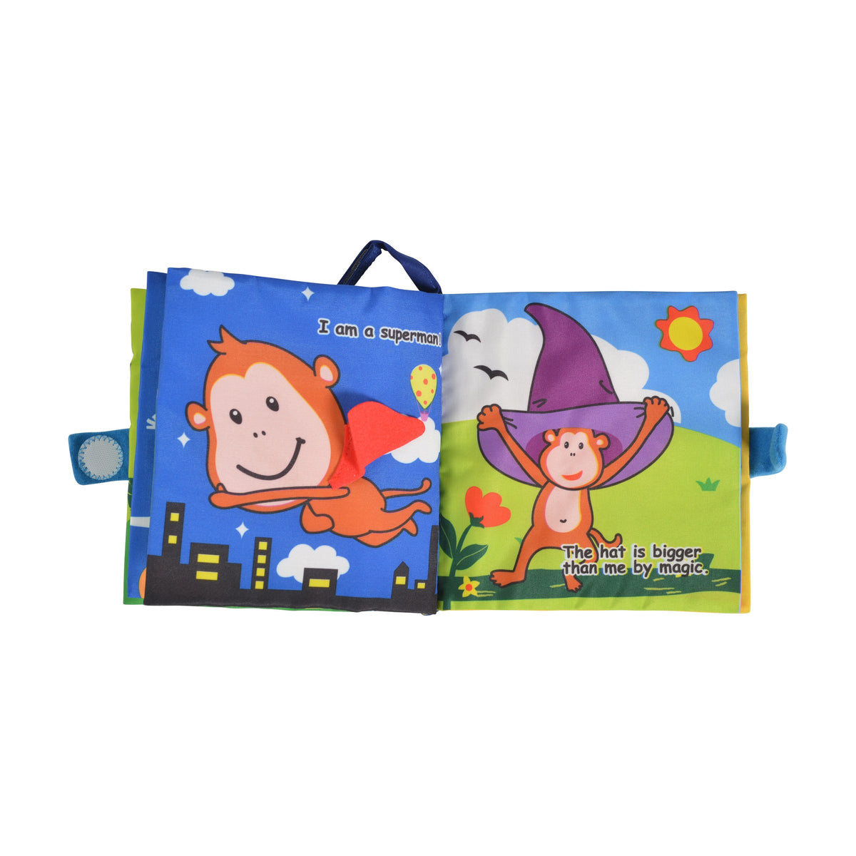 Jollybaby Мека книжка Monkey 6025