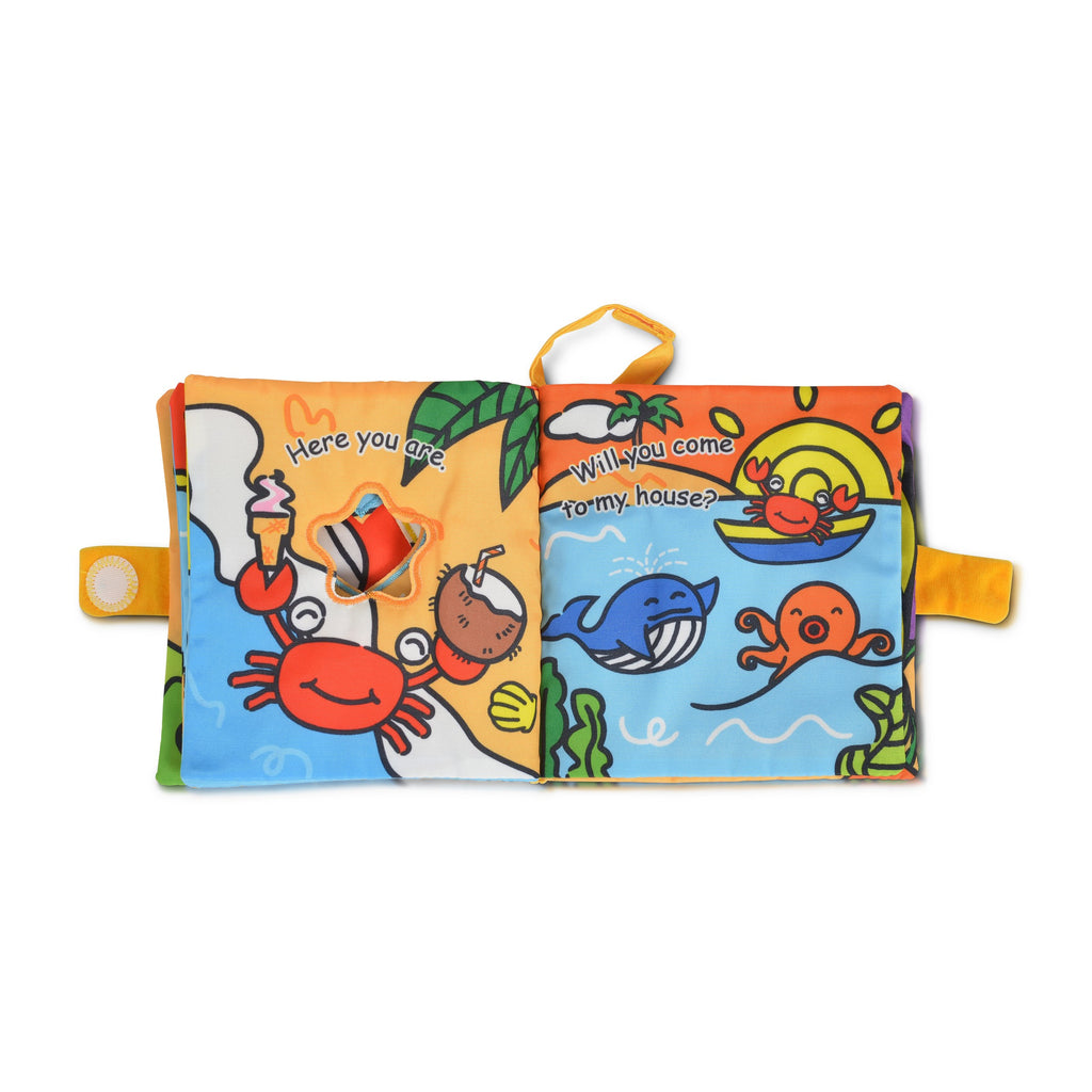 Jollybaby Мека книжка с играчка Crab 2103071