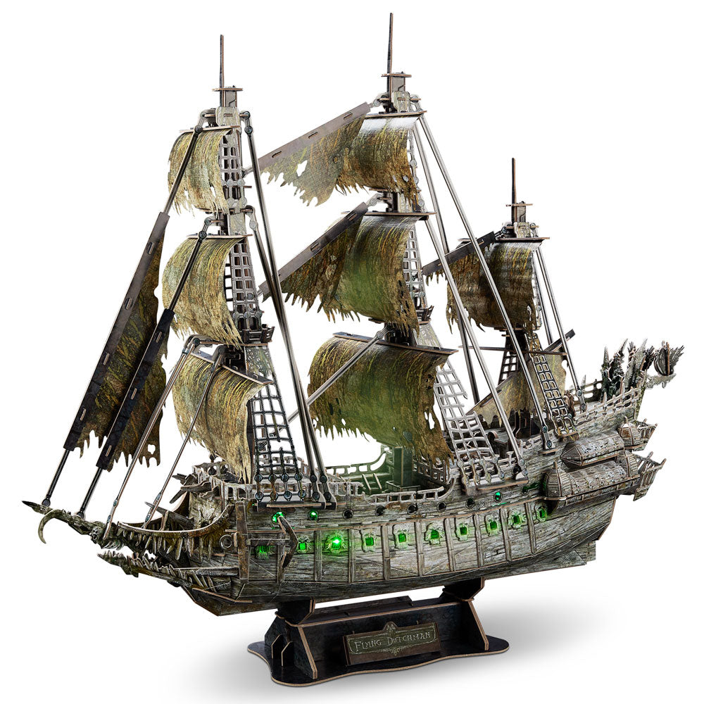 CubicFun Пъзел 3D Flying Dutchman 360ч. с LED светлини