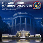 CubicFun Пъзел 3D The White House 151ч. с LED светлини отварящ се