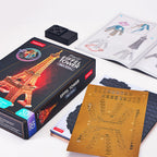 CubicFun Пъзел 3D Eiffel Tower Paris Night Edition с LED светлини