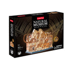 Cubic Fun Пъзел 3D Natural Museum Скелет на Мамут с LED светлини