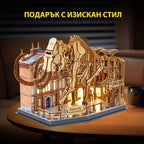 Cubic Fun Пъзел 3D Natural Museum Скелет на Мамут с LED светлини