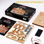 Cubic Fun Пъзел 3D Natural Museum Скелет на Мамут с LED светлини