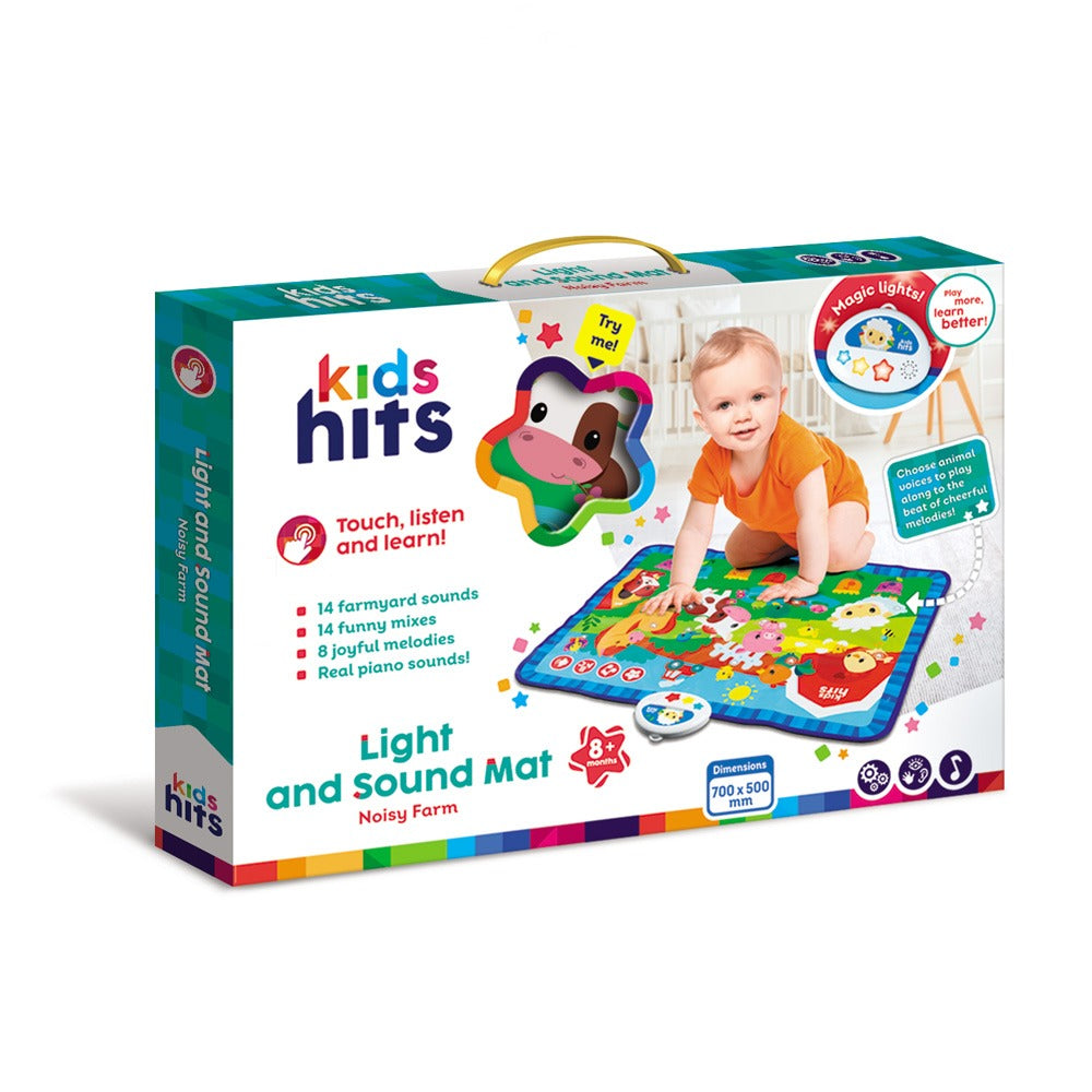 Kids Hits Музикално Килимче с Животни от Фермата