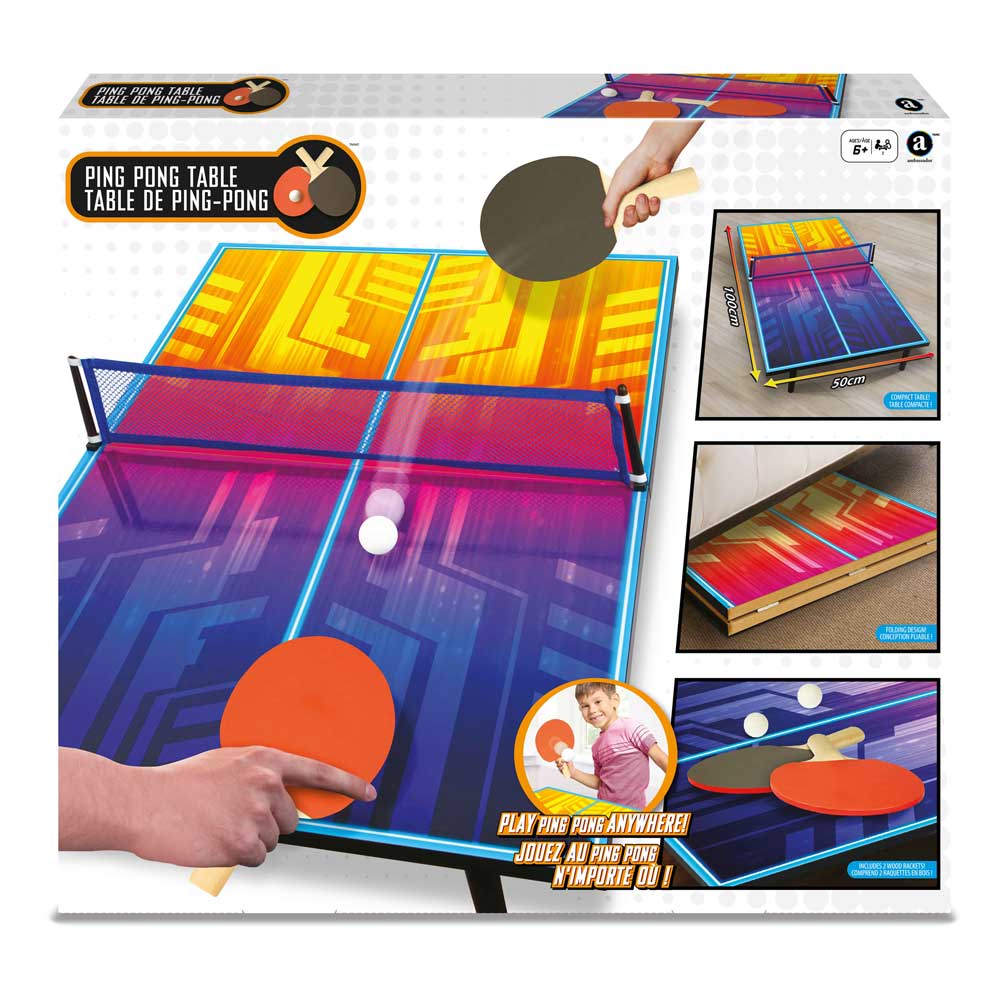 AMBASSADOR Тенис на маса с хилки и топче Ping Pong