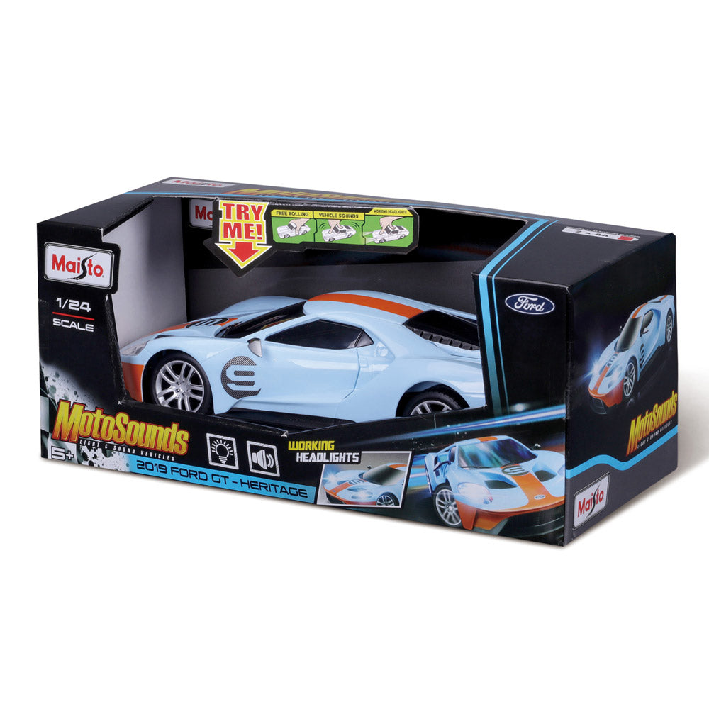 MAISTO MotoSounds Кола Ford GT Heritage 2019 1:24