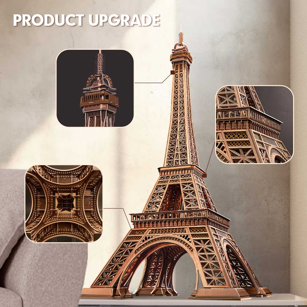 CubicFun Пъзел 3D Eiffel Tower 314ч.