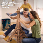 CubicFun Пъзел 3D Eiffel Tower 314ч.