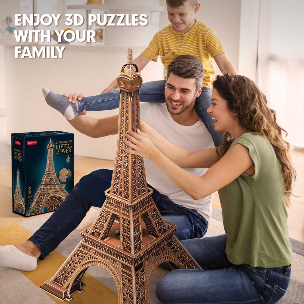 CubicFun Пъзел 3D Eiffel Tower 314ч.