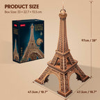 CubicFun Пъзел 3D Eiffel Tower 314ч.