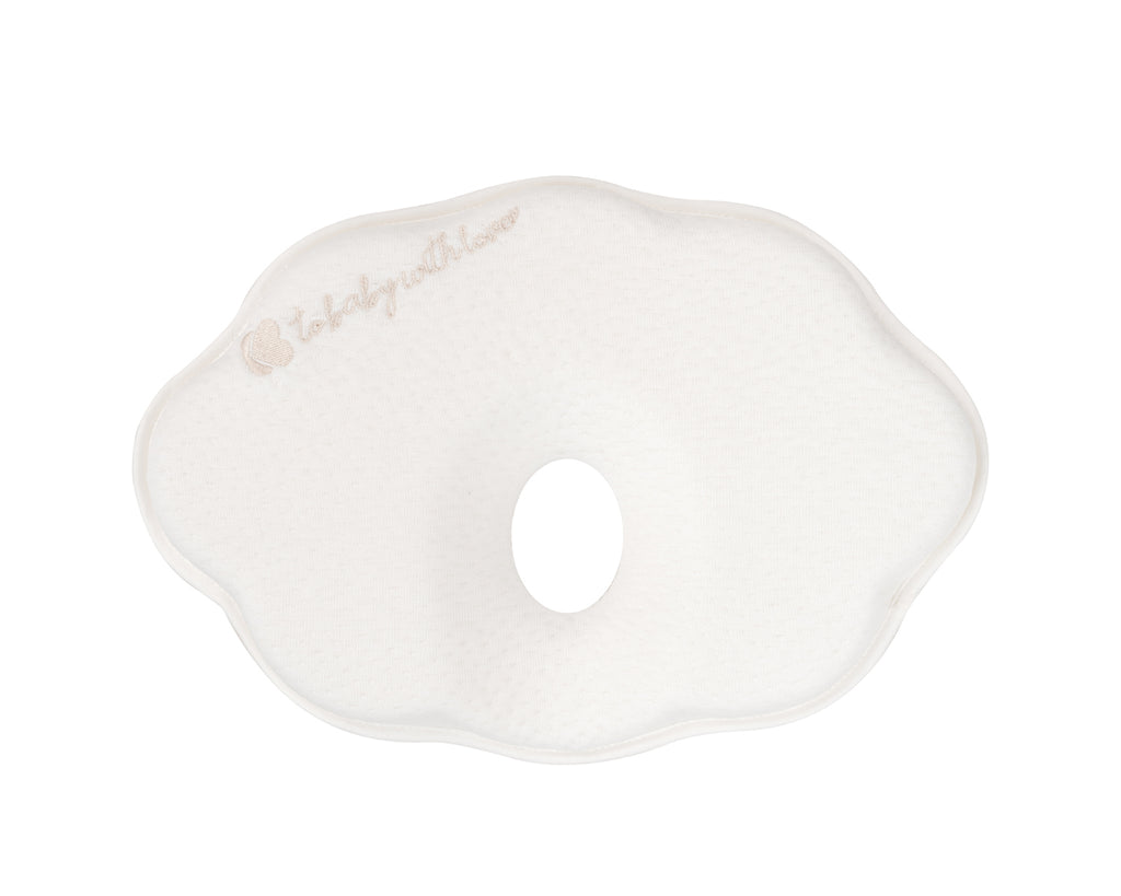 KikkaBoo Мемори ергономична възглавница Cloud Airknit White
