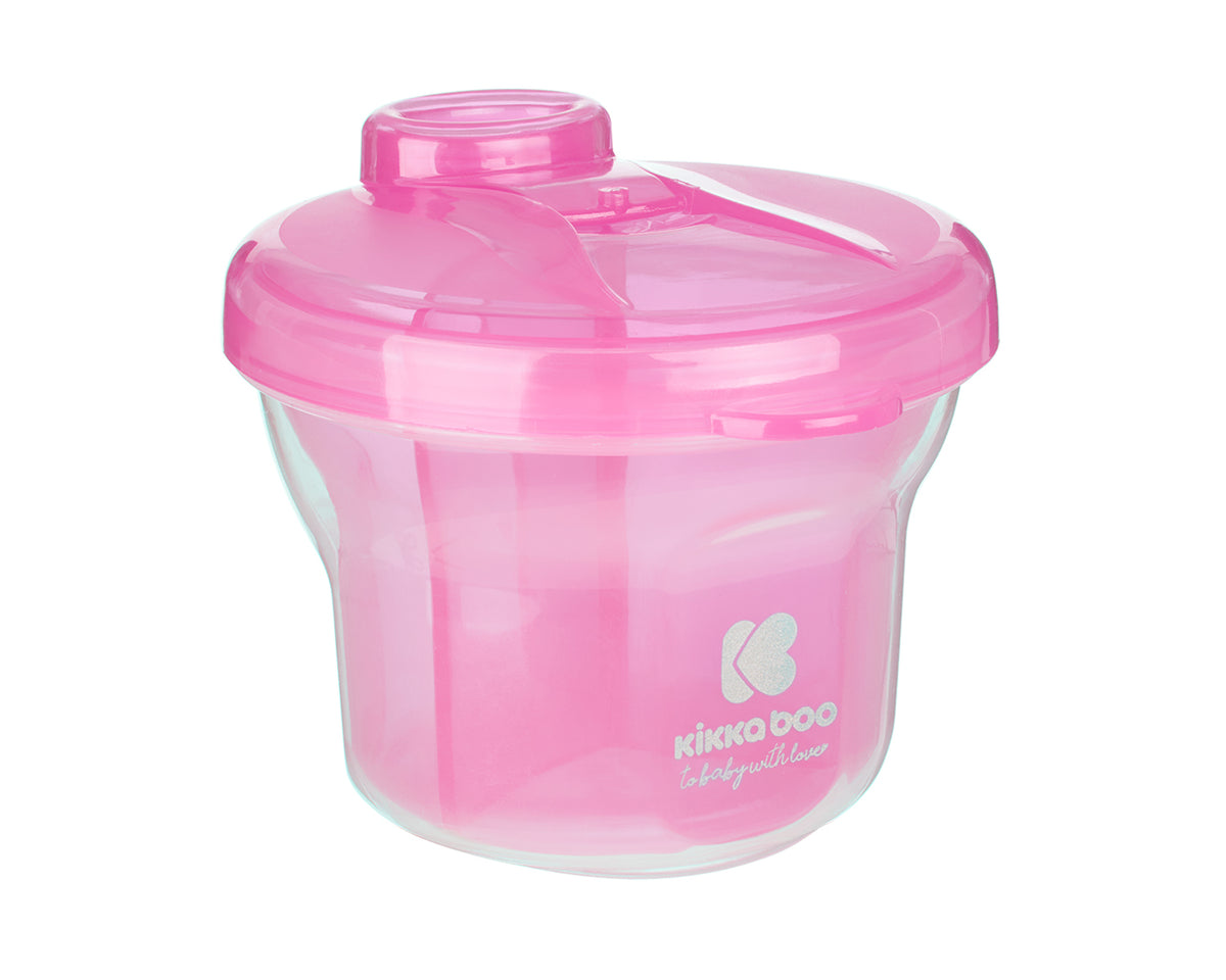 KikkaBoo Дозатор за сухо мляко 2в1 Pink
