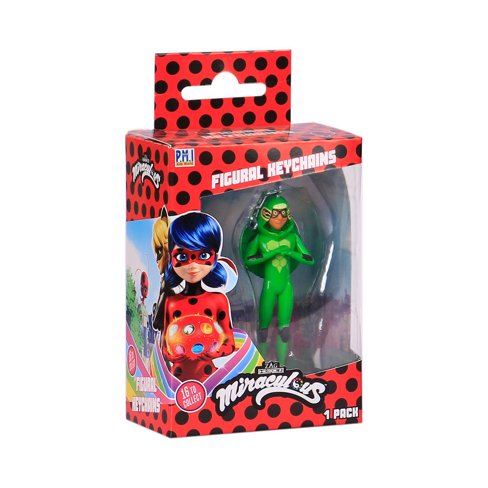 P.M.I. Miraculous Калинката и Котарака Фигура ключодържател