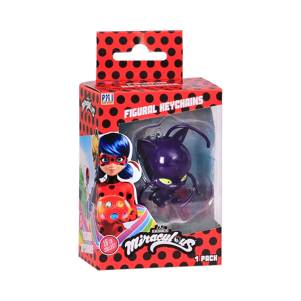 P.M.I. Miraculous Калинката и Котарака Фигура ключодържател