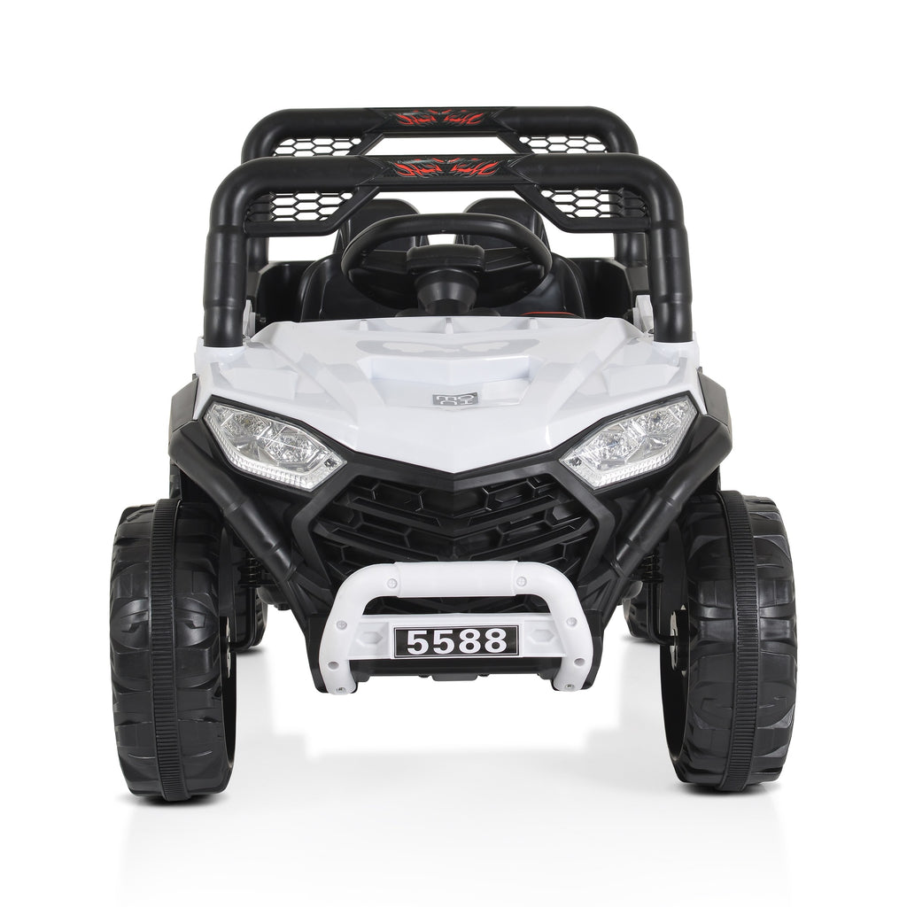 Moni Акумулаторен джип 5588 Fast utv бял