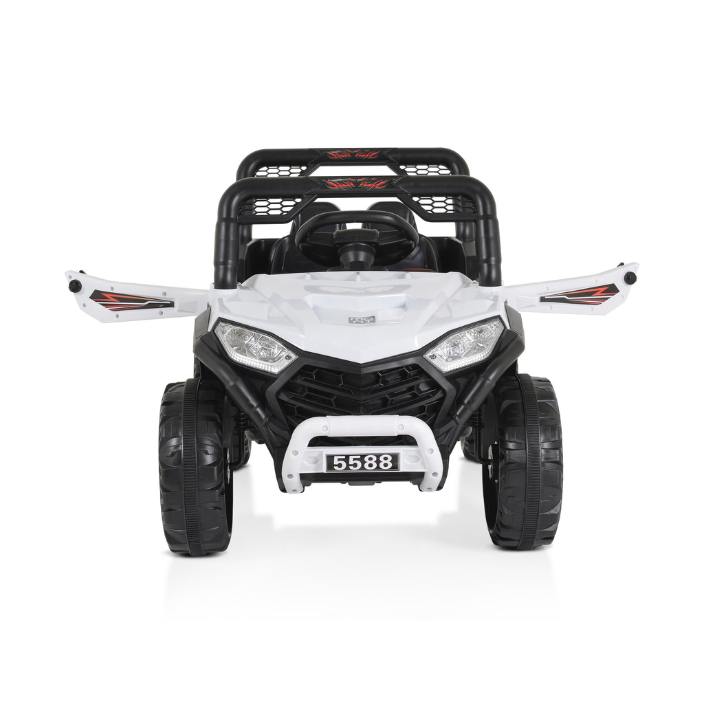 Moni Акумулаторен джип 5588 Fast utv бял