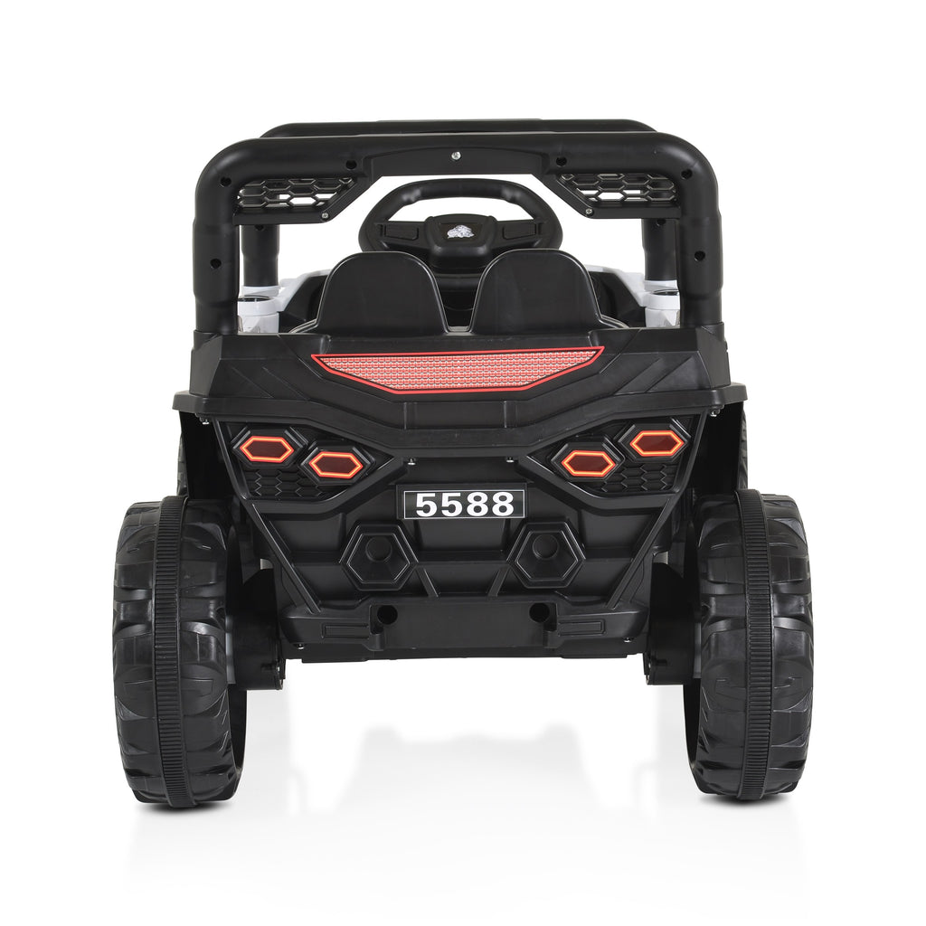 Moni Акумулаторен джип 5588 Fast utv бял