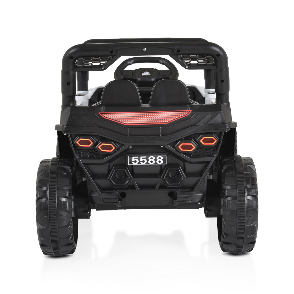 Moni Акумулаторен джип 5588 Fast utv бял