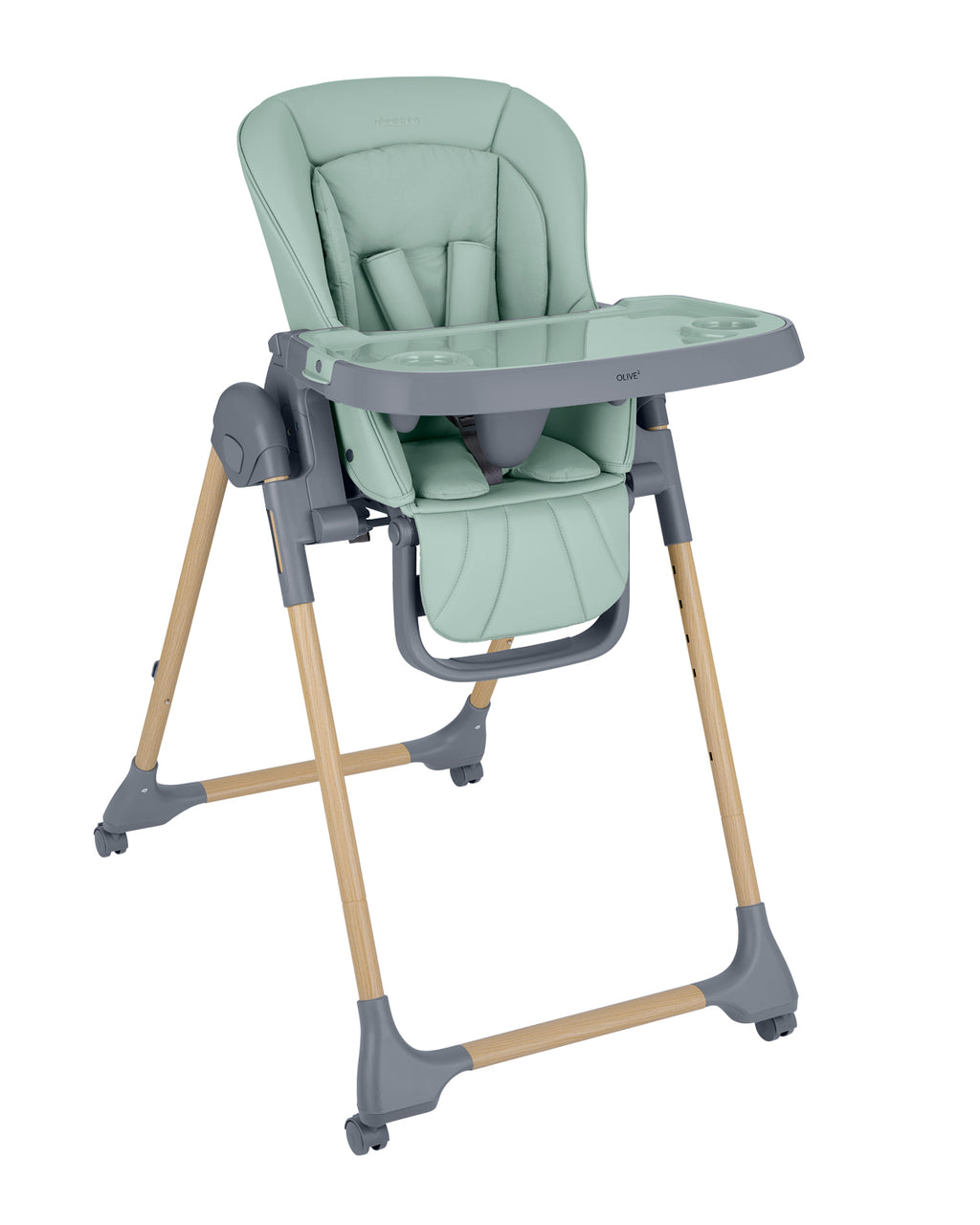KikkaBoo Стол за хранене Olive 2 Mint