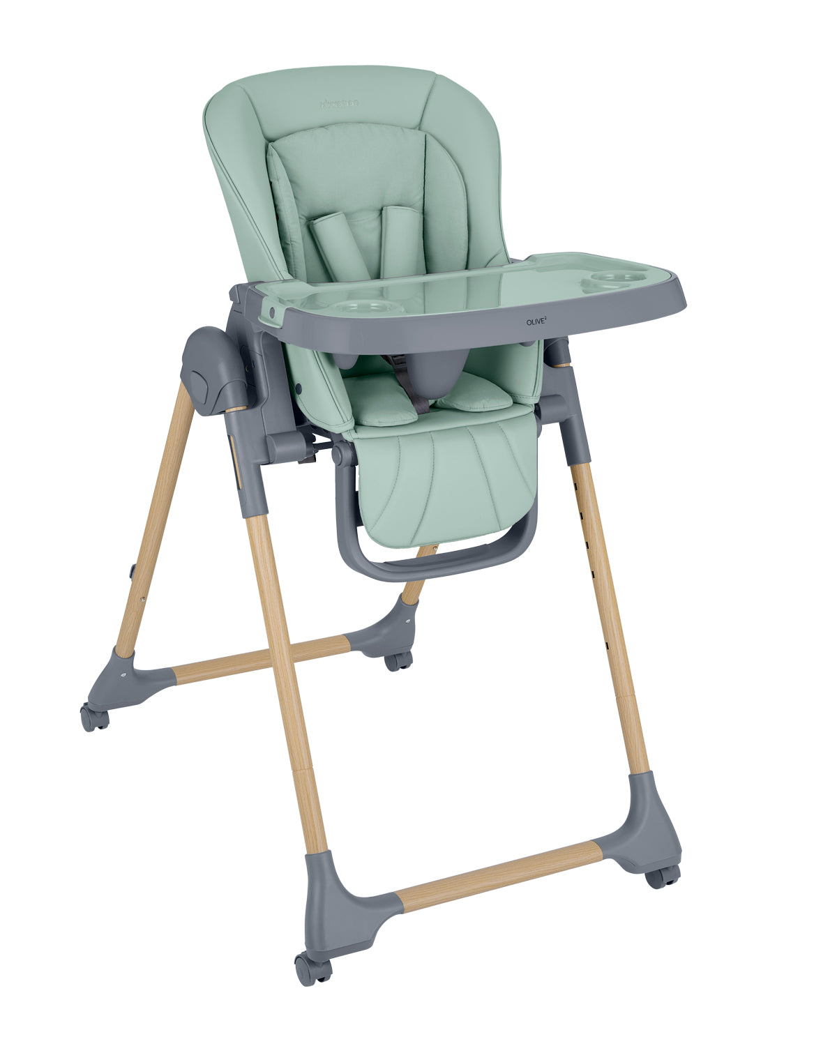 KikkaBoo Стол за хранене Olive 2 Mint